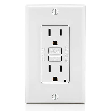 GFCI Duplex Receptacles 15a 125V Ivory EZ Wire Screw 84767