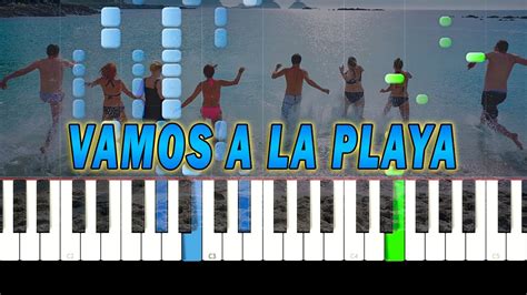 Vamos A La Playa Loona Piano Tutorial F Cil Notas Musicales Youtube