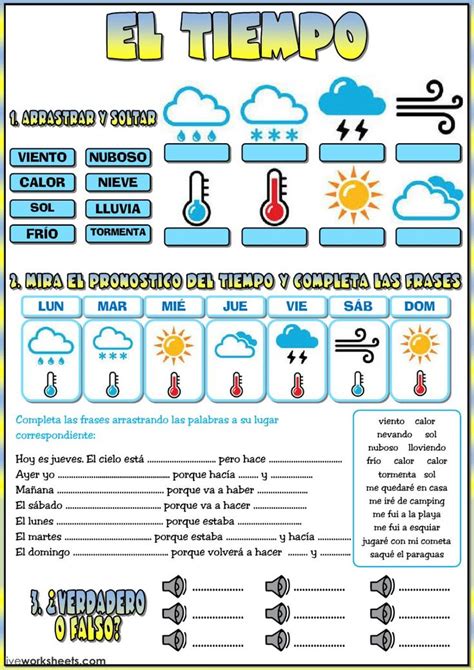 Actividades Sobre El Clima 4 Primaria