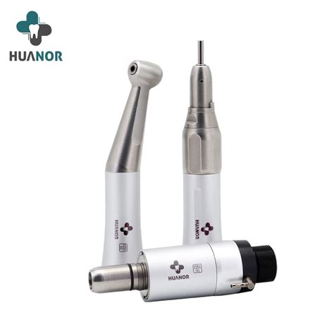 Dental Low Speed Handpiece With External Spray 4 Holes E Type Air Motor