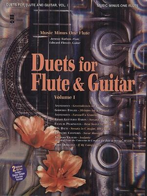 Music Minus One V Duets For Flute Guitar