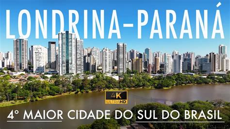 Cenas Jamais Vistas de LONDRINA no Paraná 4º Maior Cidade do SUL do