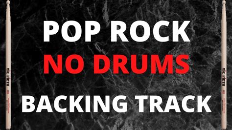 No Drums Pop Rock Backing Track In D By Solidtracks Drumless Backing