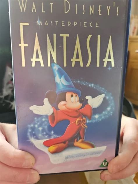 WALT DISNEY Fantasia VHS Video Cassette 0 99 PicClick UK