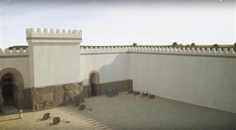 Nimrud Palace Walls