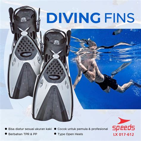 Jual SPEEDS Kaki Katak Fins Swimming Fin Diving Kaki Katak Selam Diving