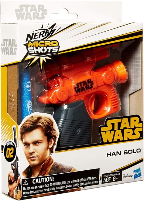 Nerf Microshots Star Wars Han Solo Blaster Amazonde Spielzeug