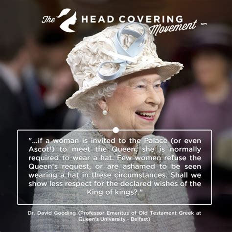 David Gooding Quote Image 1 Head Covering Movement Christian Head Covering Head Covering