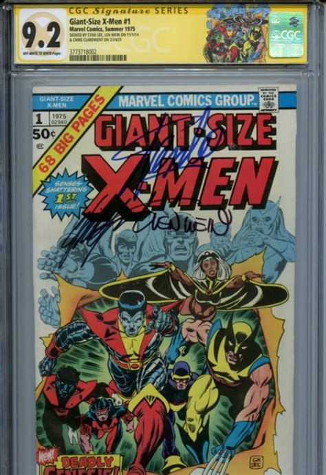 Period Comics On Twitter Ad Marvel Giant Size X Men Signed