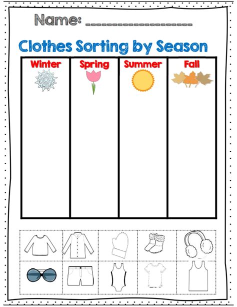 Weather And Seasons Unit 60 Pages With Assessments Preschool