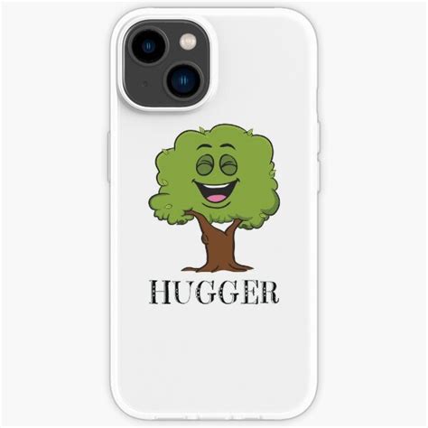 Tree Hugger Happy Tree Emoji Environmentalist T Shirt V 2 IPhone Case