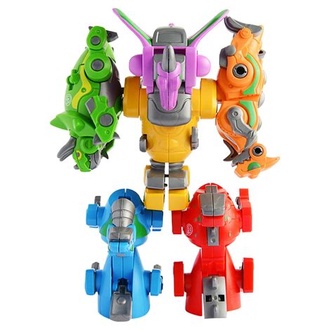 6 In 1 Dinosaur Transformed Dinosaur Toys Dino Robot Deformation Cute Mecha Dinosaur Big Fit ...