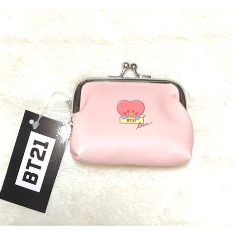 クラックス 公式 Bt21 防弾少年団 Bts ミニがま口 コインケース 小銭入れ Tata Cr 104187 ギフト不可 新しい