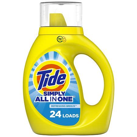 UPC 030772120934 Tide Simply Liquid Laundry Detergent Refreshing