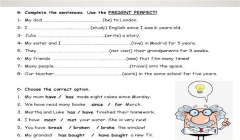 Ayuden Present Perfect Tense Brainly Lat