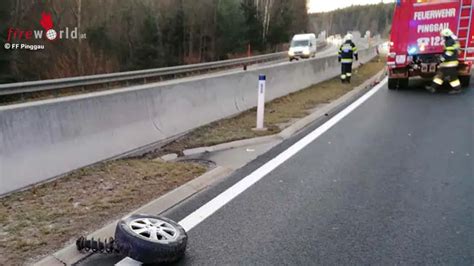 Stmk Fach Unfall Einsatz In Pinggau Pkw Bergung Klein Lkw Kracht