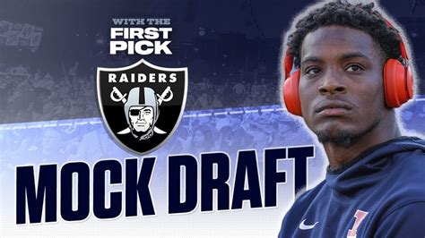 Las Vegas Raiders Full 7 Round 2023 Nfl Mock Draft Dissecting The