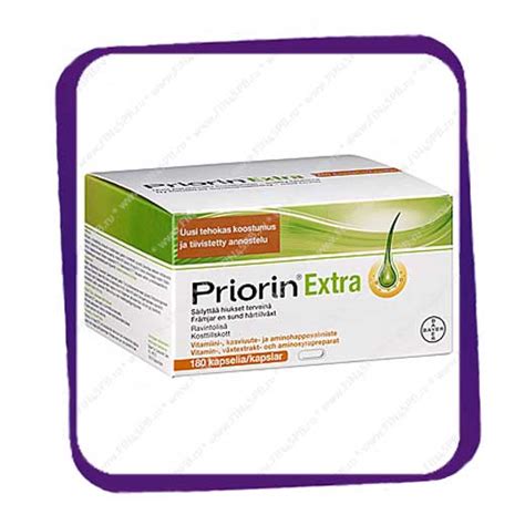 Приорин Экстра (Priorin Extra) – 180 caps | Витамины | Купить в Санкт ...