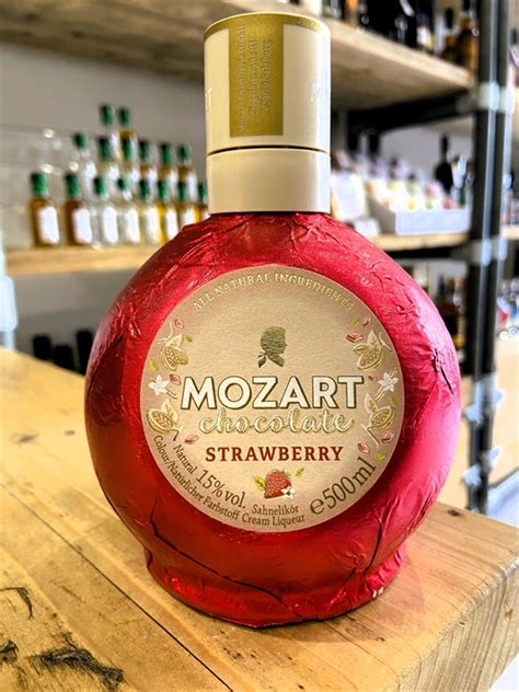 Mozart Strawberry White Chocolate Cream Liqueur Cl The Spirit