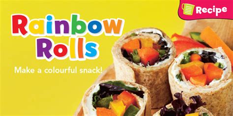 Owlkids | Rainbow Rolls Recipe - Owlkids