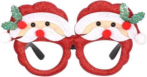 Bblily Feliz A O Nuevo Decoraci N Feliz Navidad Fiesta Gafas Santa