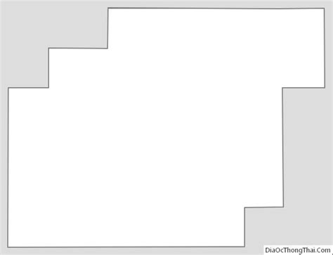 Map of Pushmataha County, Oklahoma - Thong Thai Real