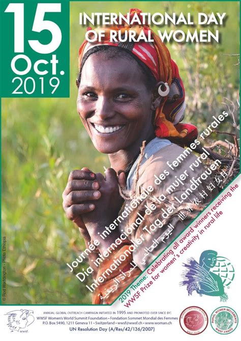 International Day Of Rural Women October Women S World