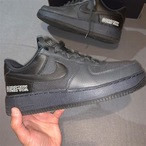 Nike Gore-tex Air Force 1 Low Black / Anthracite... - Depop