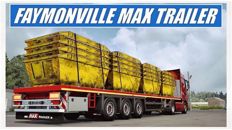 Ets Faymonville Max Trailer By Adver Youtube