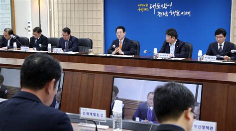 김영록 전남지사 도정 업무에 인구영향평가 도입 서울pn