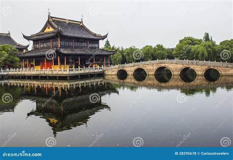 Quanfu Temple In Zhouzhuang China Stock Photo Image Of Cultural