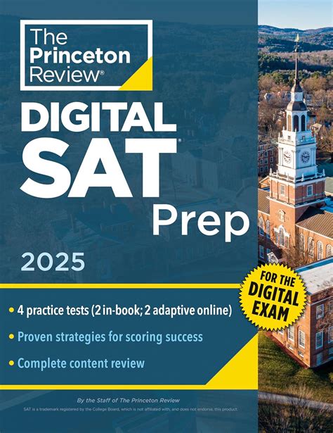 Princeton Review Digital Sat Prep 2025 4 Full Length