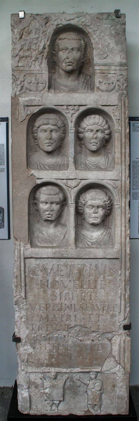 Grabstele Des Caius Vettius