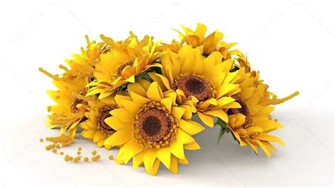 Best Sunflower Invitation Powerpoint Background For Presentation - Slidesdocs.com