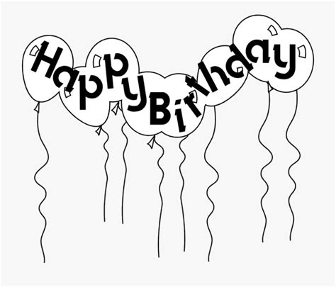 transparent birthday black balloon clipart 10 free Cliparts | Download ...