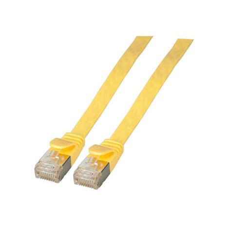 Efb Elektronik K5545ge 0 5 C Ble R Seau 0 5 M Cat6a U Ftp Stp Jaune