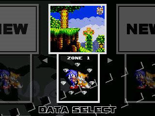 Sonic XG Retro Sonic Nexus Data Select Sprites Sonic 3 A I R Requests