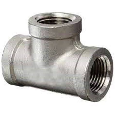 Inch Socketweld Stainless Steel Reducing Tee For Plumbing Pipe At Rs