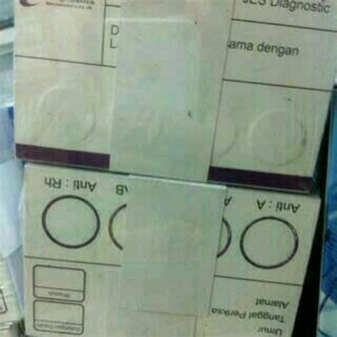 Jual Kartu Golongan Darah Blood Type Card Pcs Kota Bandung