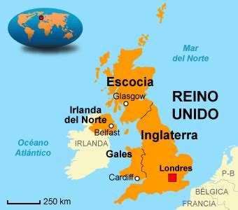 Ciudad De Reino Unido Mapa