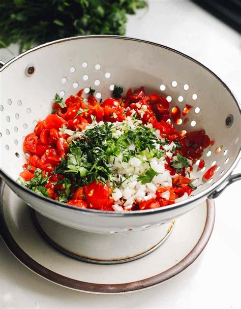 Fresh Cherry Tomato Salsa Heartbeet Kitchen