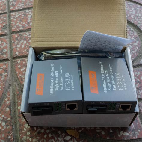 Bộ chuyển đổi Converter quang NetLink HTB 3100 A B 10 100 Shopee Việt Nam