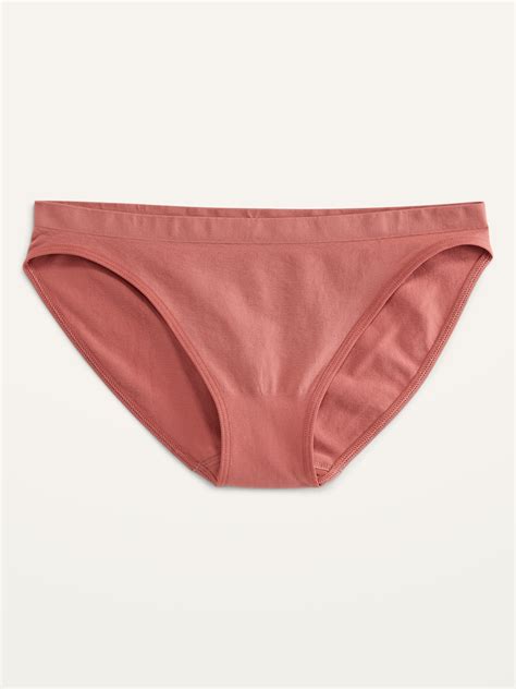 Low Rise Seamless Bikini Underwear For Women Old Navy