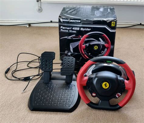 Thrustmaster Xbox One Ferrari 458 Spider Racing Wheel | in Great Notley ...