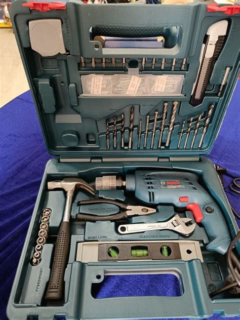 Bosch Mm Impact Drill Set Model Name Number Gsb Re W At Rs