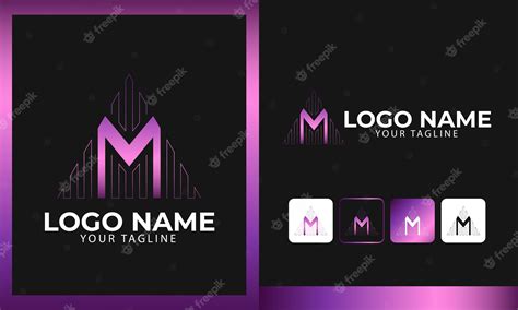 Premium Vector Initial Letter M Logo Concept