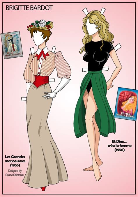 Pin De Carole Sklenar En Paper Dolls En Moda De Papel Mu Ecas