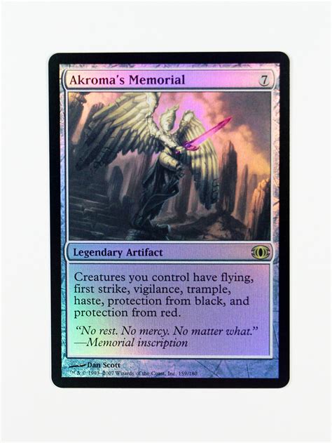 Akroma S Memorial Fut Foil From Future Sight Fut Mtg Proxy Magic