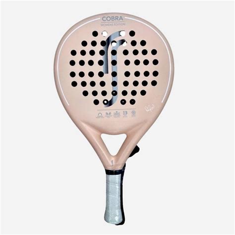 RS Cobra Womens Edition All Pink W Silver Logo Padelracket Tengo Se