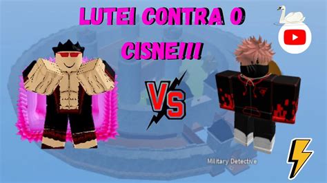 ROBLOX LUTEI CONTRA O CISNE NO BLOX FRUITS YouTube